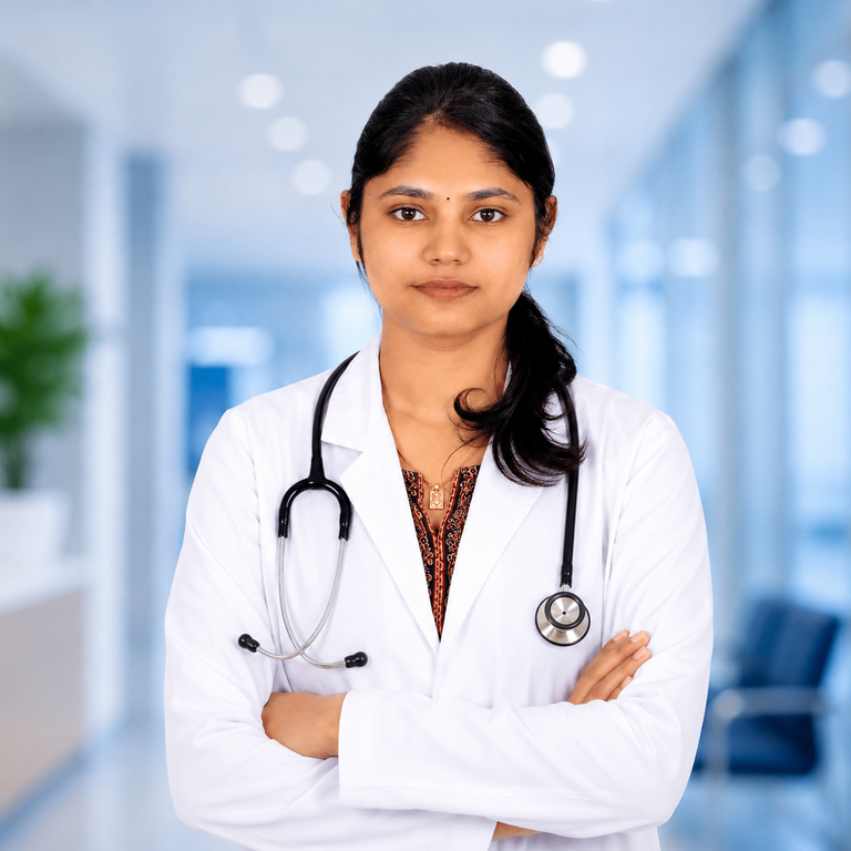 Portrait of Dr Jupally Jhansi, Obst & Gynec specialist at Wellness Hospitals